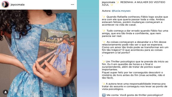 Por Todo o Infinito Lucia Moyses Dezequilíbrios, AVALIAÇÕES A MULHER DO VESTIDO AZUL