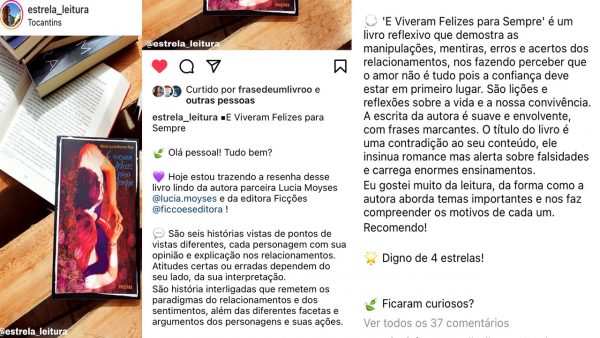 Por Todo o Infinito Lucia Moyses Dezequilíbrios, AVALIAÇÕES E VIVERAM FELIZES PARA SEMPRE